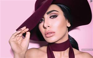 Huda Kattan - luscious Iraqi-American makeup artist and beauty blogger